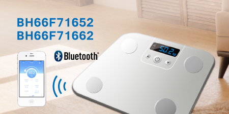 Новые м/к HOLTEK с Bluetooth маячком для весов с измерением жировой ткани.
